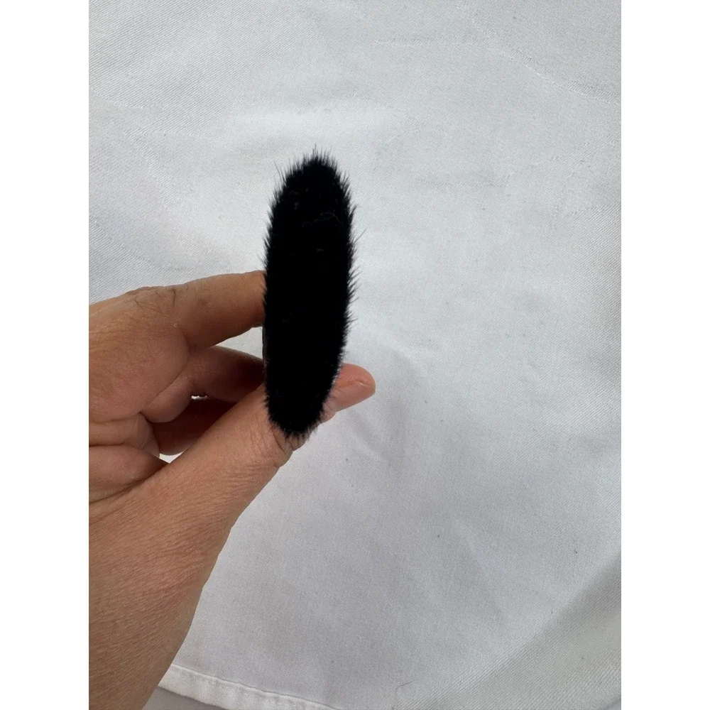 Morphe M460 Flat Contour Brush Black Silver Synthetic Bristles Sculpting Tool